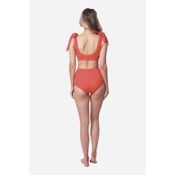 Brncy Gül Kurusu Toparlayıcı Yüksek Bel Bikini Altı