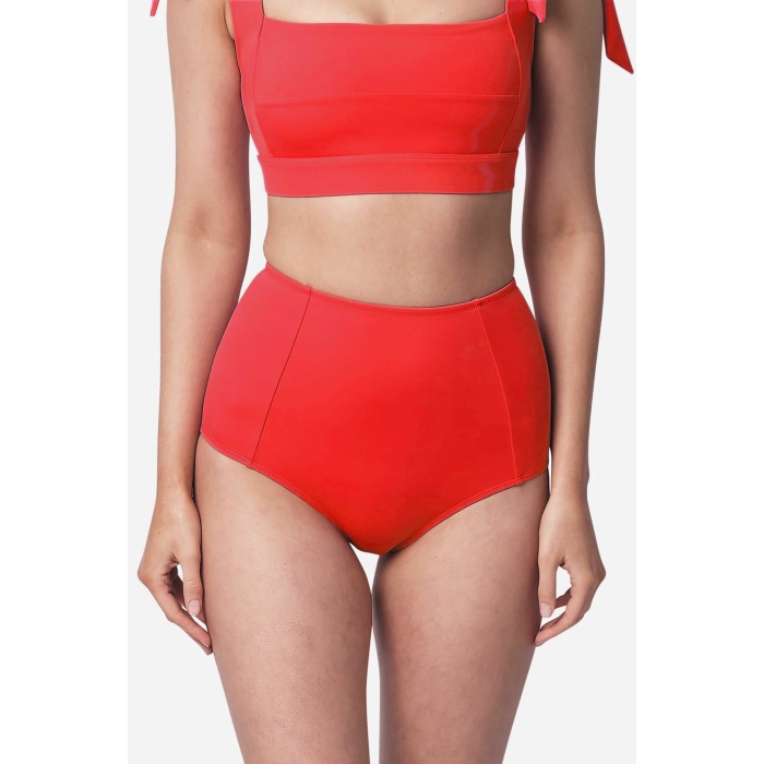 Brncy Nar Çiçeği Toparlayıcı Yüksek Bel Bikini Altı