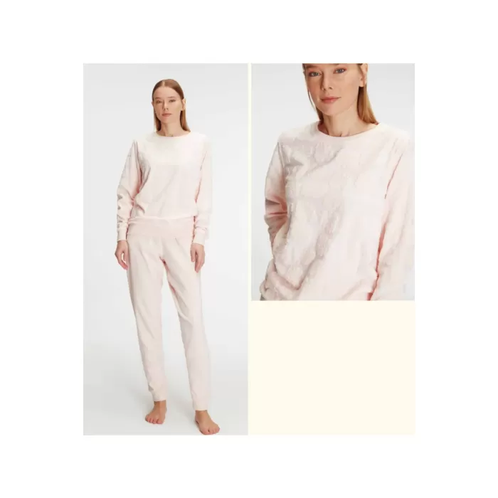 ANIL MAN11268 Kadın Uzun Kol Sweatshirt ve Pantolon Takım