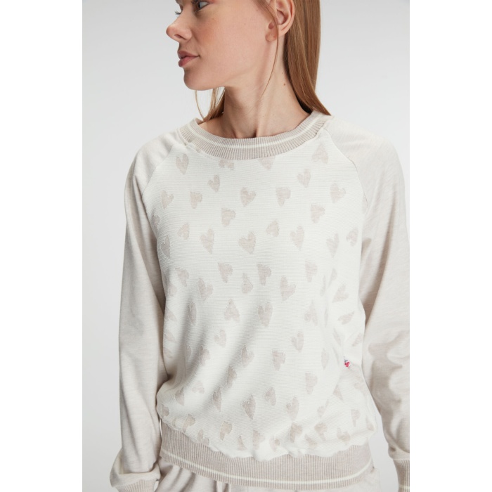 ANIL MAN11241 Kadın Uzun Kol Sweatshirt ve Pantolon Takım