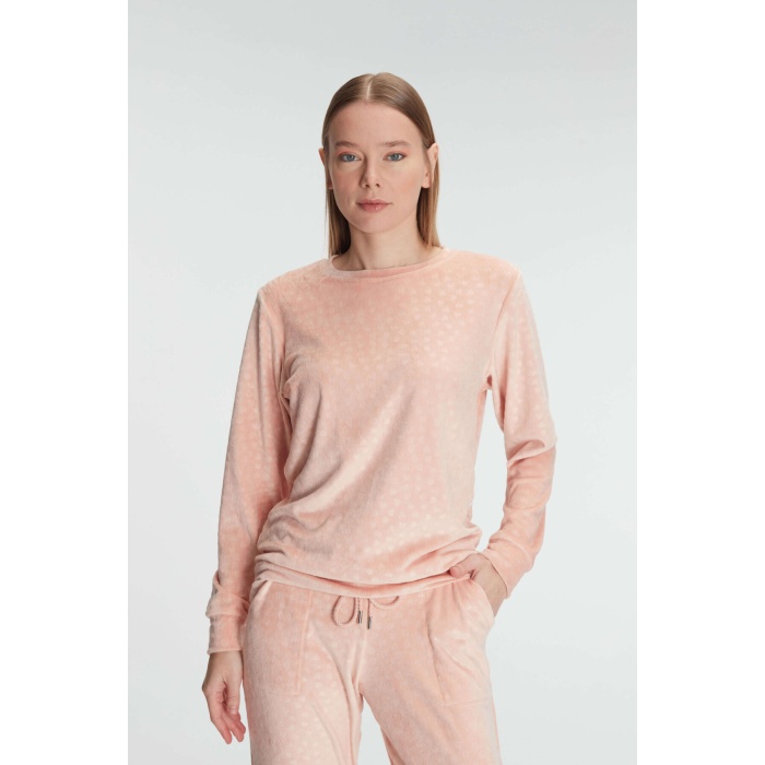 ANIL MAN11230 Kadın Uzun Kol Sweatshirt ve Pantolon Takım