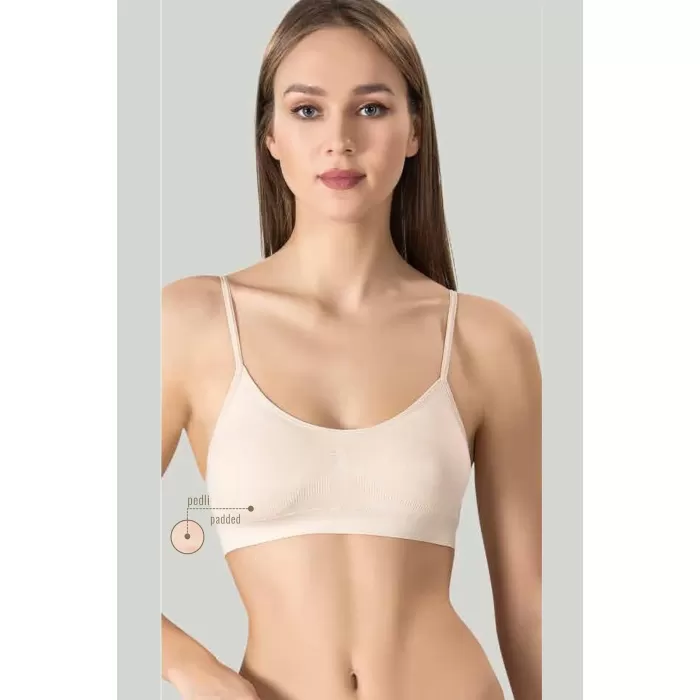 Miss Fit 11003 İnce Askılı Pedli Büstiyer