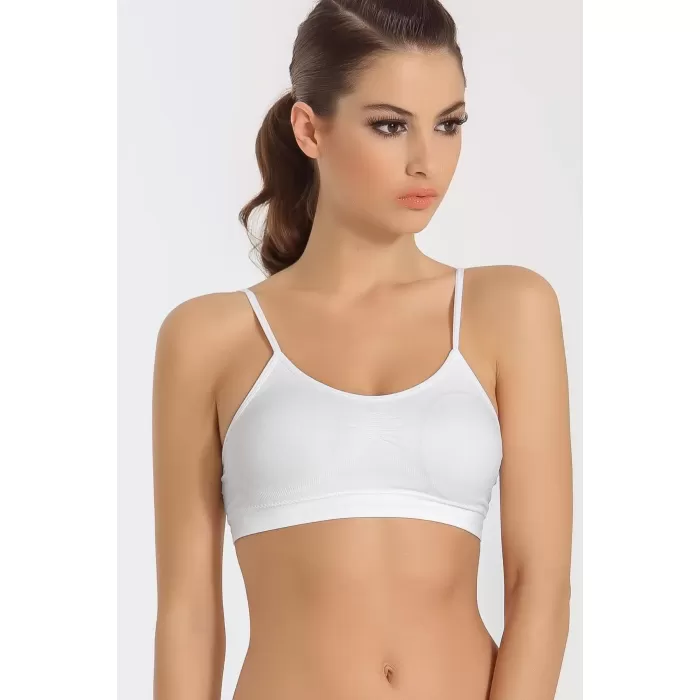 Miss Fit 11003 İnce Askılı Pedli Büstiyer