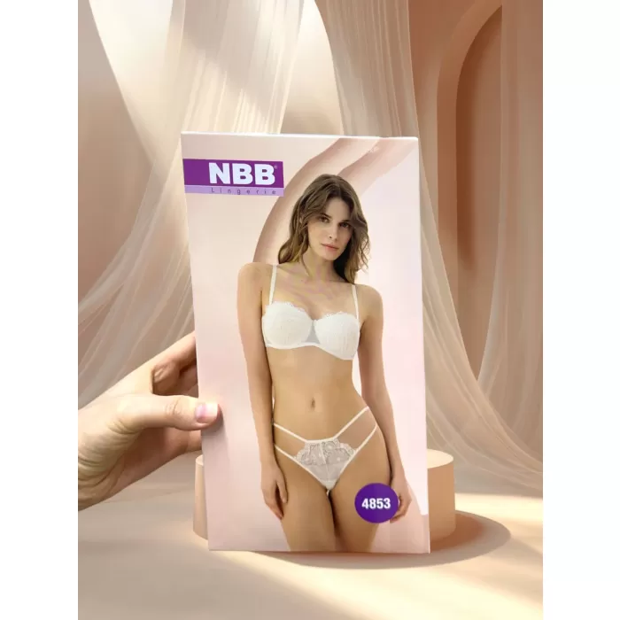 NBB 4853 DESTEKLİ STRAPLEZ SÜTYEN TAKIM