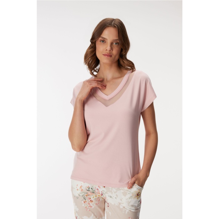 ANIL MAN 11354 Kadın T-Shirt ve Pantolon Takım