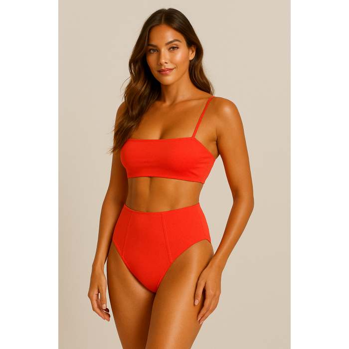 Brncy Nar Çiçeği SculptFit Yüksek Bel & Toparlayıcı & Şekillendirici Bikini Altı