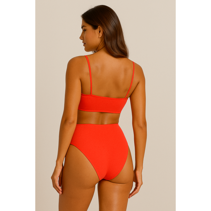 Brncy Nar Çiçeği SculptFit Yüksek Bel & Toparlayıcı & Şekillendirici Bikini Altı