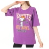 Peanuts Baskılı Oversize Tshirt