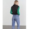 Crop Bel Bağlamalı Anorak Yelek