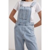 Kadın Denim Uzun Salopet Açık Mavi