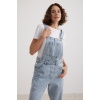 Kadın Denim Uzun Salopet Açık Mavi