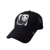 Panda Fiğürlü Unisex Fileli Arkası Ayarlanabilir Şapka Siyah