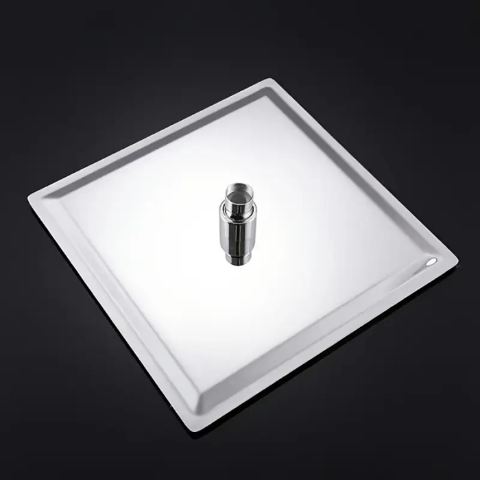FAWER Tepe Duş Başlığı Kare 25x25 Paslanmaz Çelik