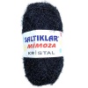 1 Adet Mimoza Kristal Işıltılı Şal Patik Yelek İpi SİYAH