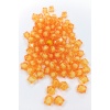 Küp Boncuk İçten Boncuklu Bileklik Çanta Boncuğu 10 mm 50 gr Turuncu - BNC452