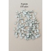 Oya Abiye Bileklik Kolye Pleksi Metalik Plastik Pul Gümüş Renk 8 gram 155 adet - BNC509