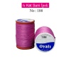 Oyalı 4 Kat Suni İpek İplik İğne Oyası Boncuk İpi Tığ Oyası No:188