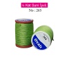 Oyalı 4 Kat Suni İpek İplik İğne Oyası Boncuk İpi Tığ Oyası No:265