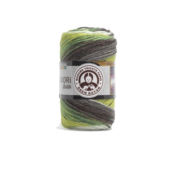 1 Adet Favori Batik El Örgü Ipliği 100 Gr 903