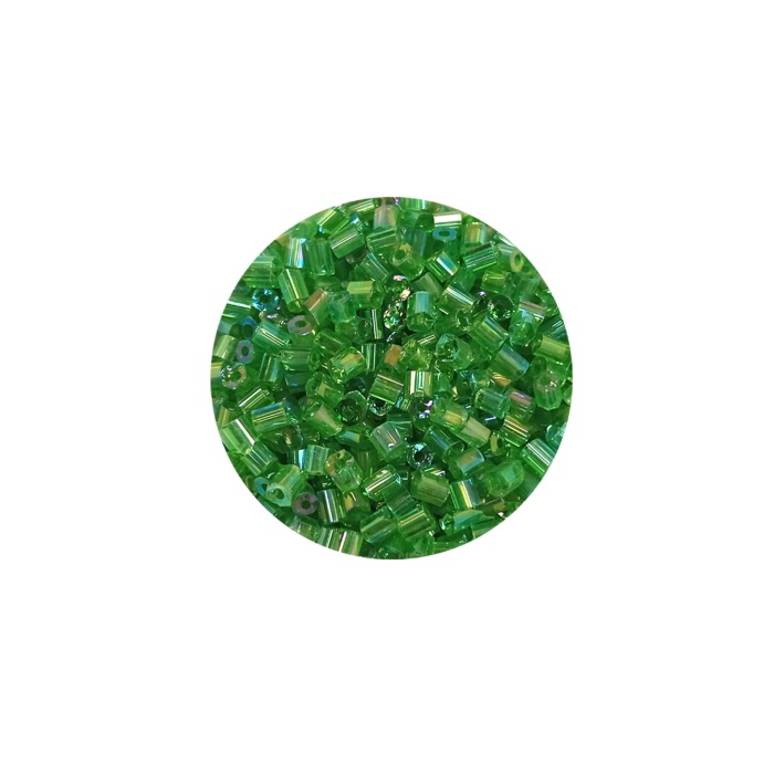 Kesme Cam Boncuk 2mm - 60 Gram - Şeffaf Yeşil - BNC355