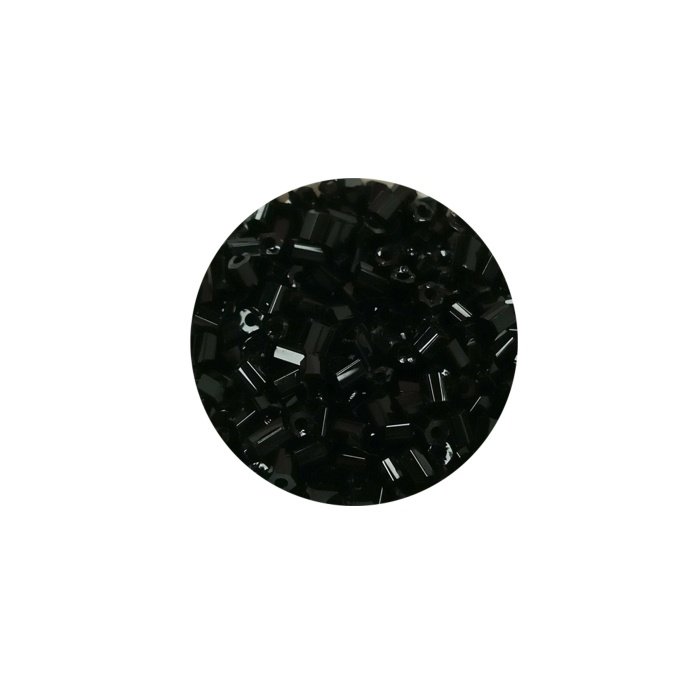 Kesme Cam Boncuk 2mm - 60 Gram - Siyah - BNC360