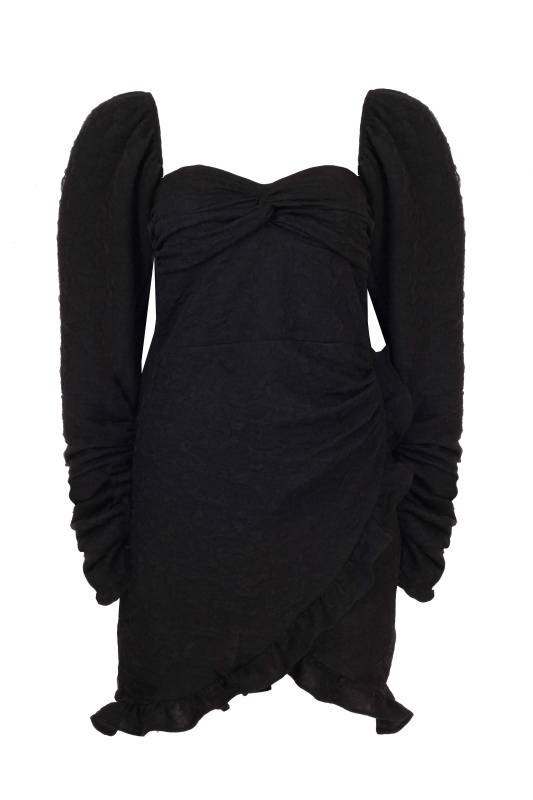 French Jacquared Dress