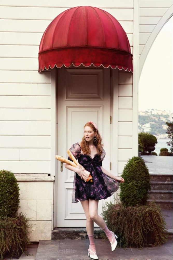 French Picnic Dress