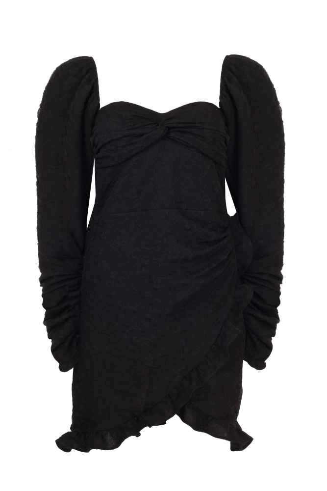 French Jacquared Dress