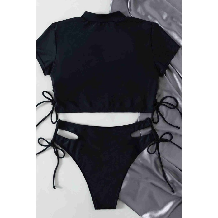 Özel Tasarım Bikini Takım Siyah