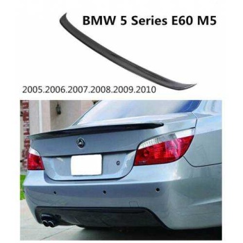 Bmw E60 Bagaj Üstü Spoiler - Spoyler Siyah Piano Black