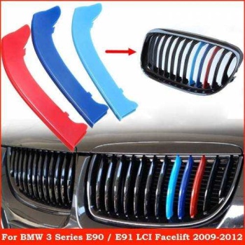 BMW E90 2009-2012 Arası 3 Series M Style Orjinal Böbrek Şeridi Ar