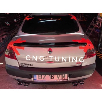 renault megane 2 uyumlu piano black rs difuzor