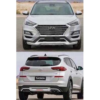 Tucson 2019/2020 Hyundai Tucson Ön Arka Koruma Seti Difüzör Set