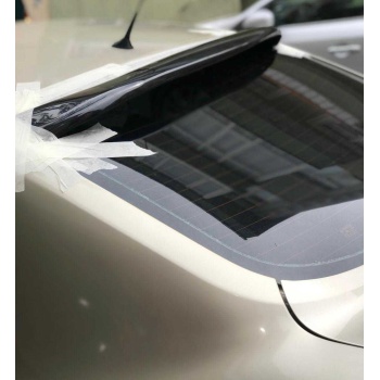 Renault Megane 2 Sedan Cam Üstü Spoiler 2002 - 2012 Parlak Siyah