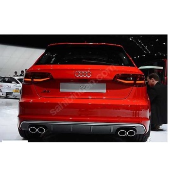 Audi A3 S3 Difüzör 2014 2016 HB İTHAL S3 Difüzör Audi A3