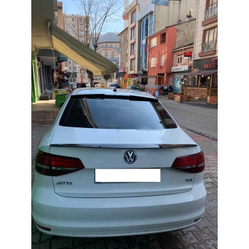 Vw Jetta Bagaj Üstü Yarasa Spoiler Piano Black Jetta Spoyler M...