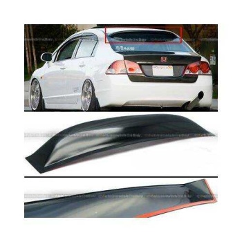 Honda civic 2007- fd6 plastik cam üstü spoon spoiler-spoyler