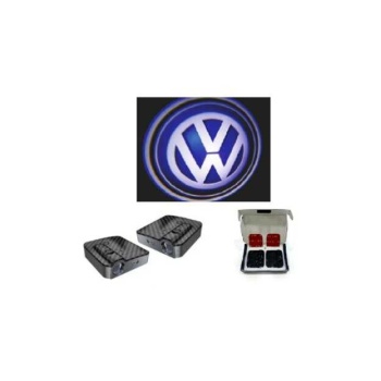Volkswagen Kapı Altı Logo Lamba Pilli Sensörlü Kolay Montaj