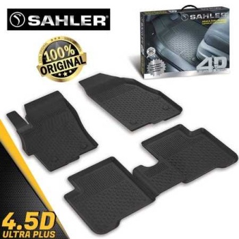 Sahler 4,5D Siyah Mercedes C Serisi W204 2007-2014 Paspas