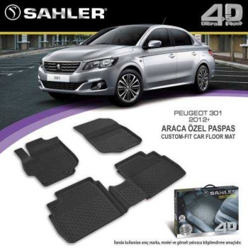 PEUGEOT 301 2012-2019 Araca Özel Sahler 4.5 D Paspas