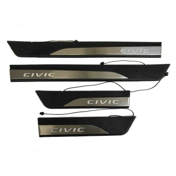 Honda Civic FC5-FK7 Mavi Işıklı Kapı Eşiği 2012-2016
