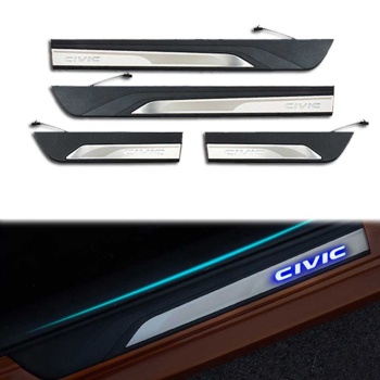 Honda Civic FC5-FK7 Mavi Işıklı Kapı Eşiği 2012-2016