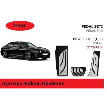 BMW F30 Pedal Seti Takımı Geçmeli Otomatik İTHAL