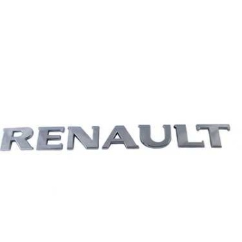 Renault Bagaj yazısı Monogram (krom -ithal )
