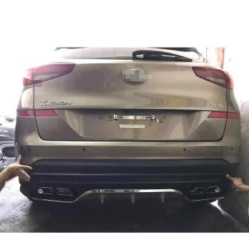Hyundai Tucson Amg Model Ön Arka Tampon Koruma Difüzör 2019+