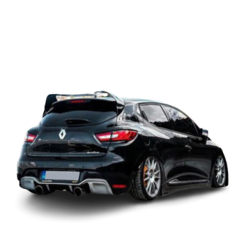 clio 4 rs spoyler spoiler boyalı ürün kolay montaj (fiber)