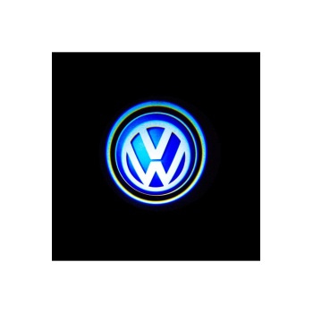 Volkswagen Pilli Kapı Altı Led Logo 2 Adet