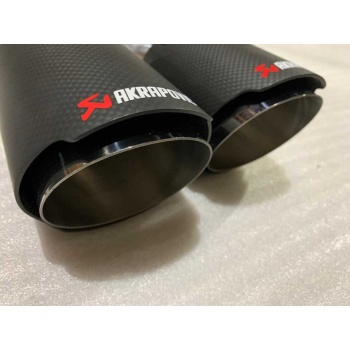 AKRAPOVIC EGZOZ BOLMELI DUAL 89 mm