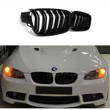 BMW E92 Piano Black Parlak Siyah BÖBREK PANJUR (2006-2009) İTHAL