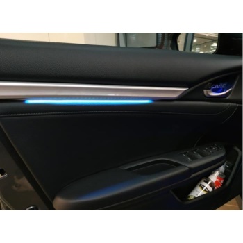 CIVIC FC5-FK7 2016-2020 IÇIN UYUMLU ISIKLI IC KAPI CITASI 4 PARCA MAVI